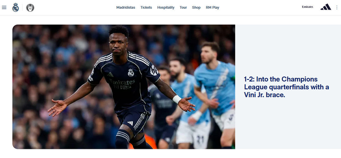 皇马双杀曼城晋级欧冠八强 球迷恩怨成赛场焦点